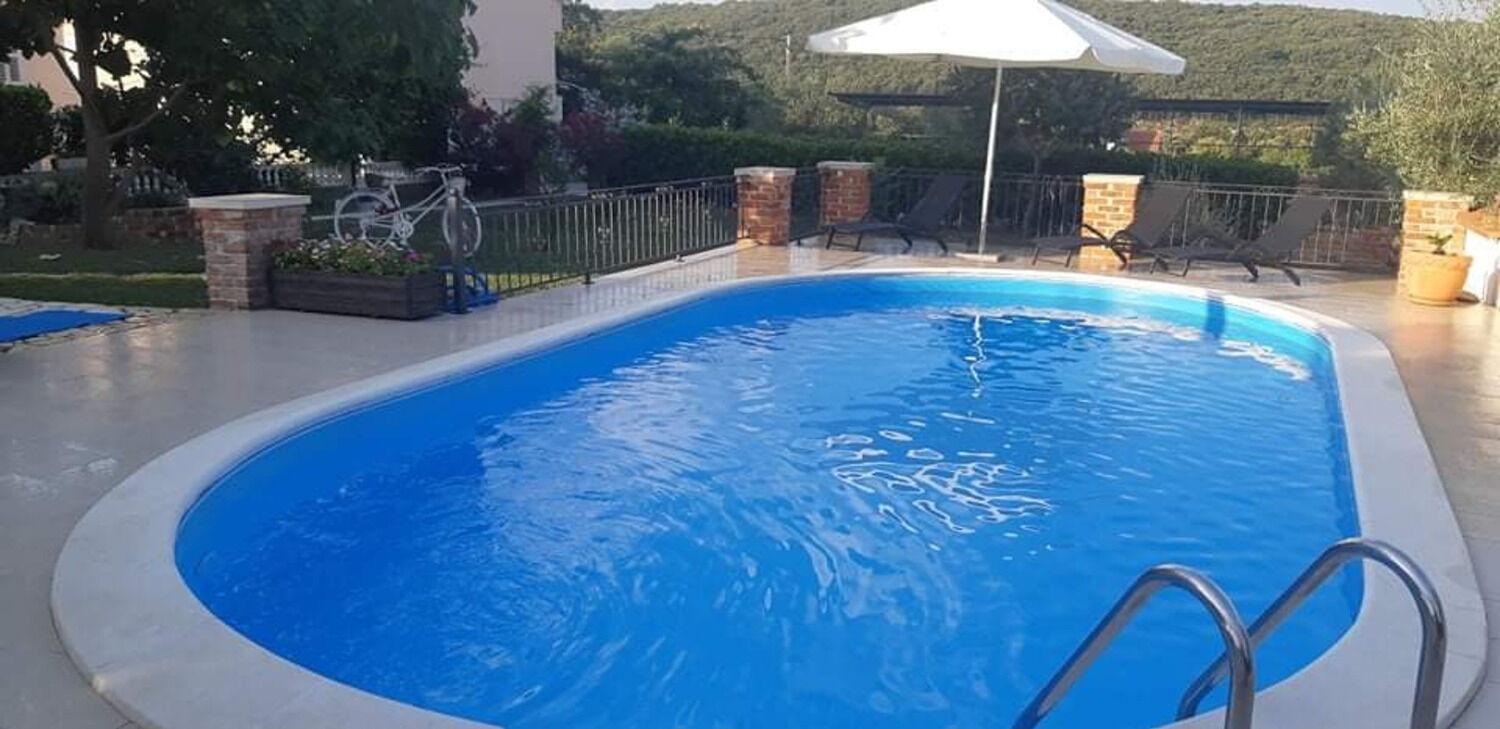 Apartments Robi- Swimming Pool And Beautiful Garden Kampor Zewnętrze zdjęcie